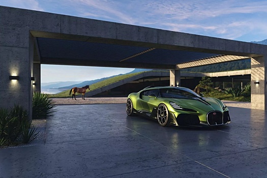 Он такой один: Bugatti представил гиперкар Brouillard мощностью 1600 л.с.