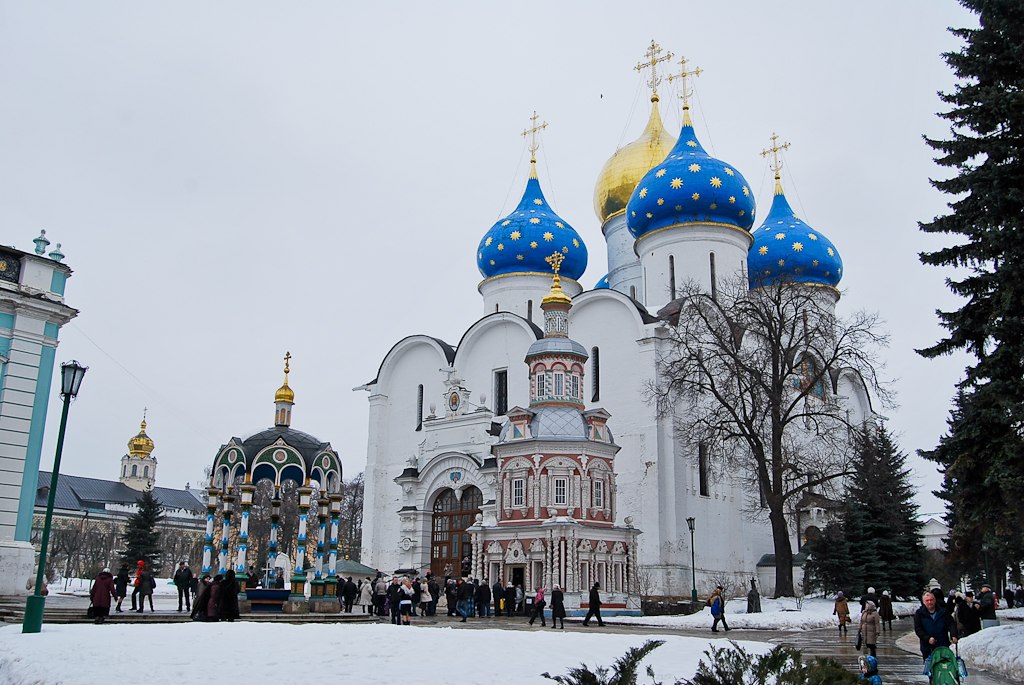 Троице-Сергиева лавра, Сергиев Посад, Московская область, Россия, Европа