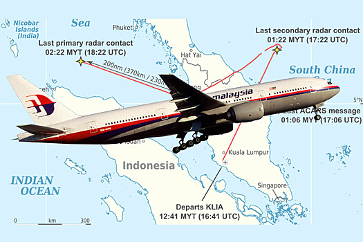 Самоубийство или диверсия: почему исчез малазийский Boeing MH370