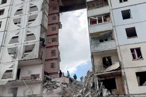 Число пострадавших при обрушении дома в Белгороде выросло до 13 человек