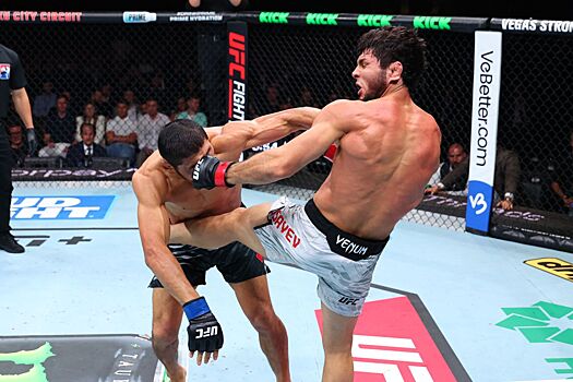 Мыктыбек Оролбай победил дебютанта UFC Тофика Мусаева болевым приёмом в первом раунде