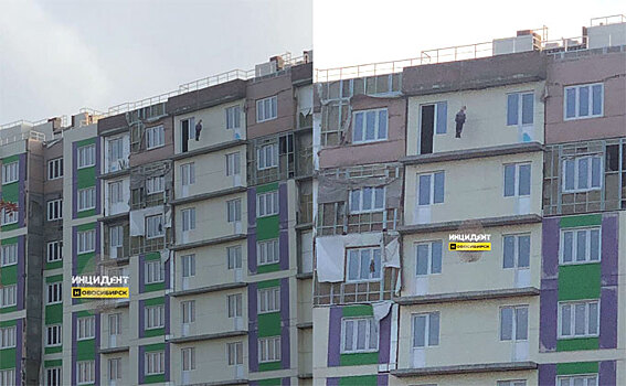 Чучело вздернули под крышей высотки отчаявшиеся новосибирцы