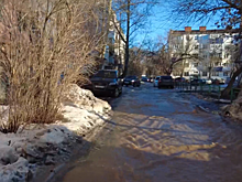 Коммунальное половодье: в центре Самары затопило улицы и дворы