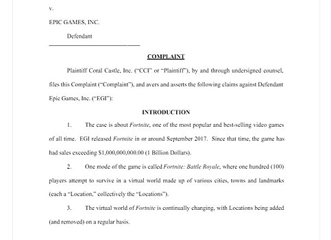 Музей подал в суд на Epic Games за использование своего названия в Fortnite