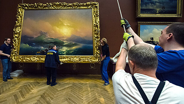 Выставка Айвазовского открывается в Петербурге