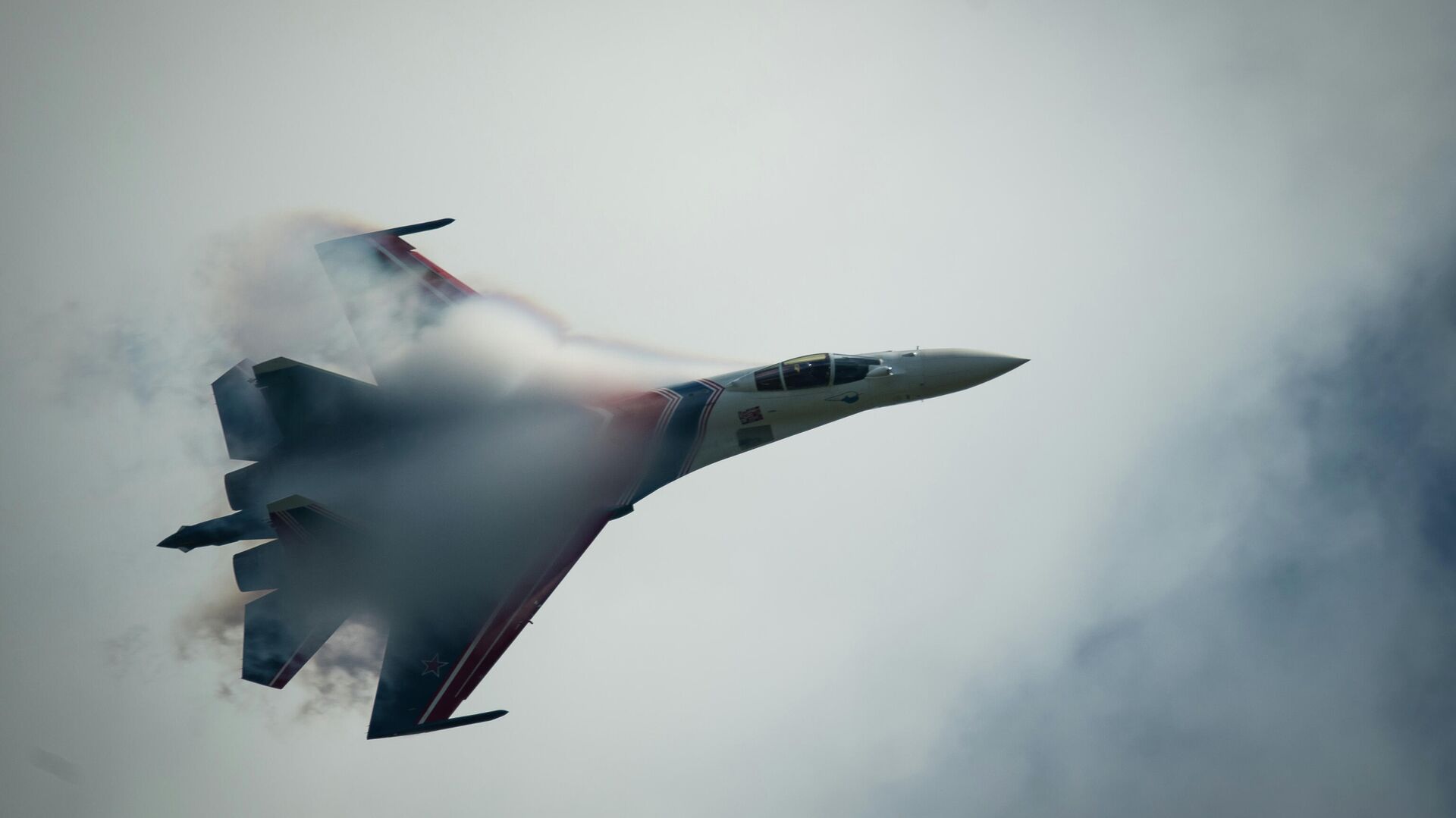 Су-35 сопроводил звено С-34 при ударе по командному пункту ВСУ в зоне Западной группировки