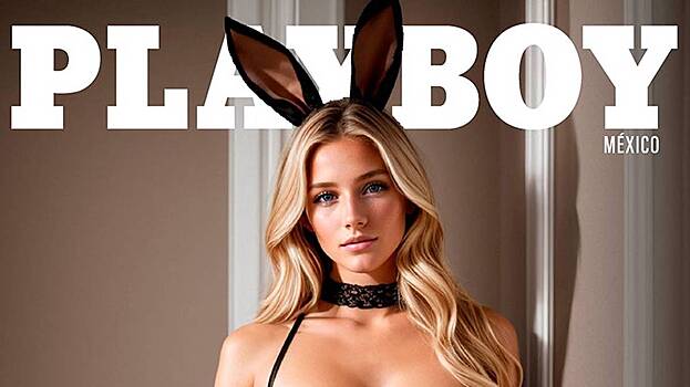 Журнал Playboy впервые поместил на обложку созданную нейросетью модель
