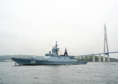 Тихоокеанский флот готовится к формированию парадного строя кораблей в Амурском заливе