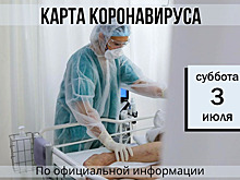 3 июля. Карта коронавируса. Еще 240 новых случаев заболевания за сутки