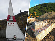Cнос памятника Гагарину на Сахалине обернулся скандалом