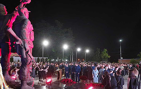 В Южной Осетии прошла акция-реквием в годовщину войны 2008 года