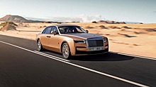 Компания Rolls-Royce представила двухцветный Rolls-Royce Ghost в Дубае