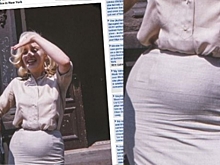 Впервые опубликованы уникальные фото беременной Мэрилин Монро