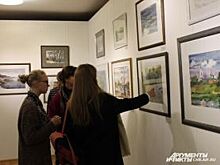 В Воронеже открылась выставка аквалерей директора художественного училища