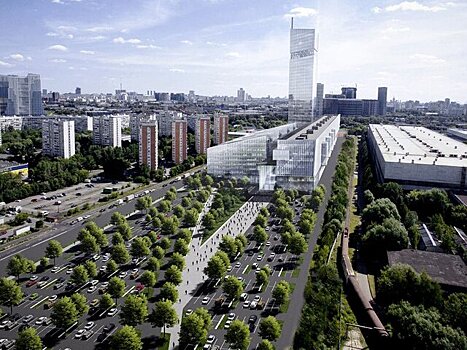 В Москве начали возводить высокоэтажную часть Национального космического центра