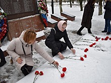 Возложение цветов и мемориально-патронатная акция прошли в Роговском