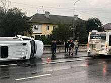 В Иркутске в результате столкновения маршрутки и BMW пострадали восемь человек