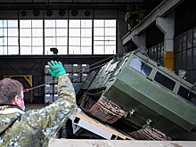 Описана уникальность тяжелых гусеничных вездеходов "Витязь"