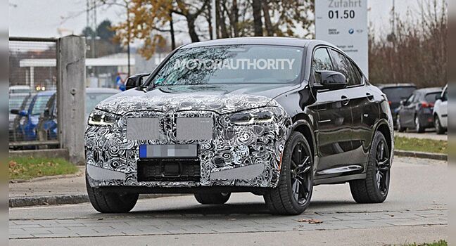 Новый BMW X4 M заметили на тестах