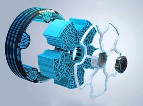 Michelin представил напечатанные на 3D принтере шины