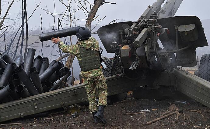 Артиллеристы РФ уничтожили опорные пункты ВСУ под Донецком