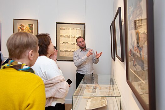 В Нижегородском художественном музее открылась выставка «Легкое чтение: книжки в картинках»
