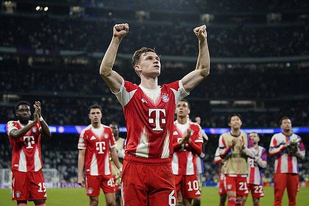 «Бавария» обыграла «Реал» и вышла в полуфинал Лиги чемпионов