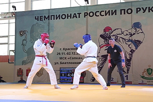Представитель университета МВД стал победителем Чемпионата России по рукопашному бою