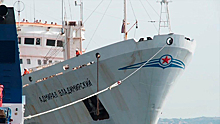 Судно «Адмирал Владимирский» прибыло на Сицилию для участия в мероприятиях, посвященных 110-летию землетрясения в Италии