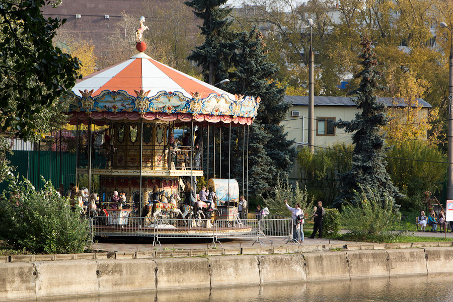 Парк Горького, Москва, Россия, Европа