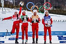 Россия впервые с 2006 года выиграла женскую лыжную эстафету на Олимпиаде