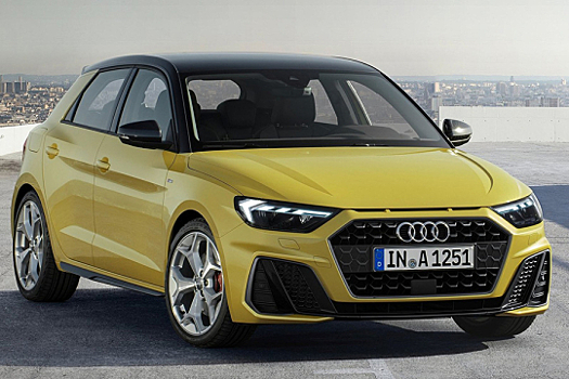Новой Audi A1 радикально поменяли дизайн