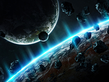 Странный голубой шар прилетел в США