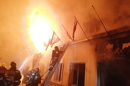 Человек пострадал в пожаре в московском хостеле