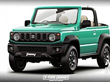 Тюнеры показали новый Suzuki Jimny в варианте кабриолета