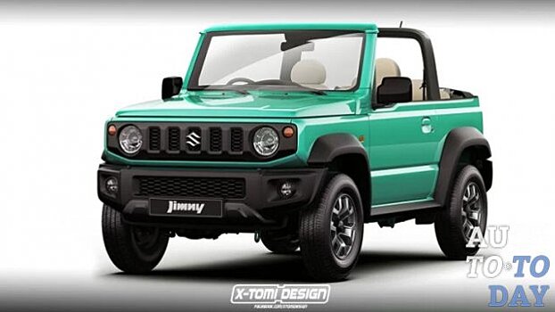 Тюнеры показали новый Suzuki Jimny в варианте кабриолета