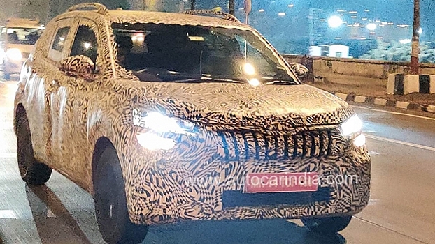 В Индии начались тестирования нового кроссовера Skoda