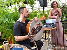 Этнические инструменты зазвучали в Ботаническом саду