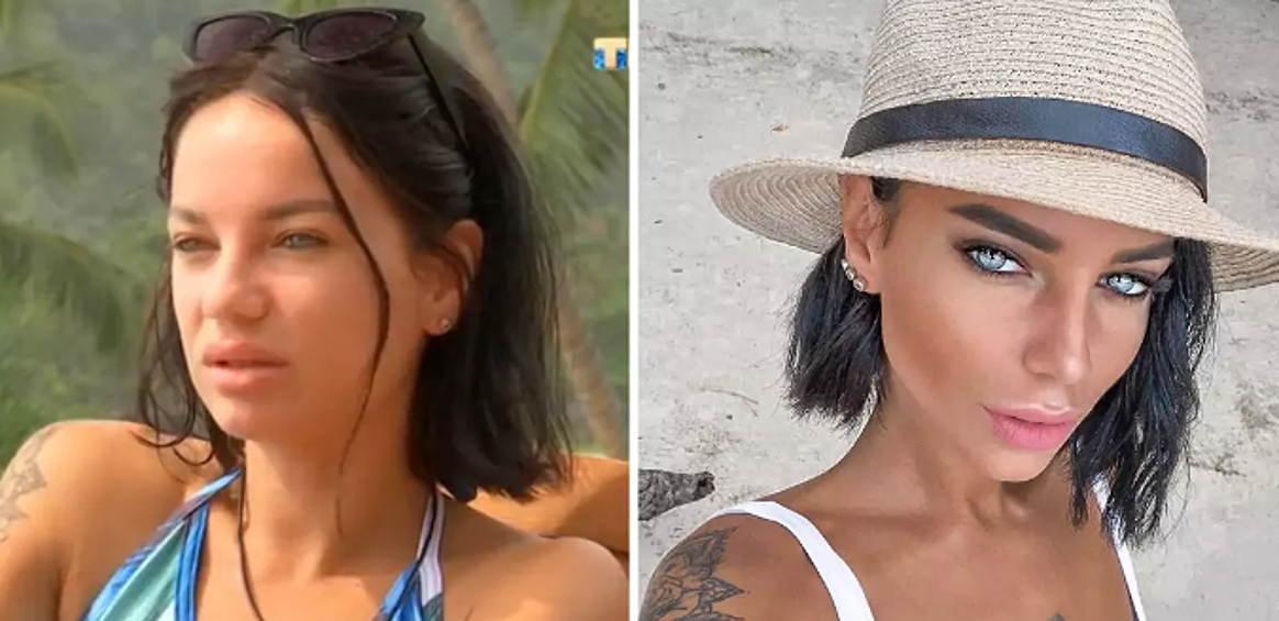 Как выглядят участницы "Дома 2" с фотошопом и без фотошопа - сравниваем отретуши