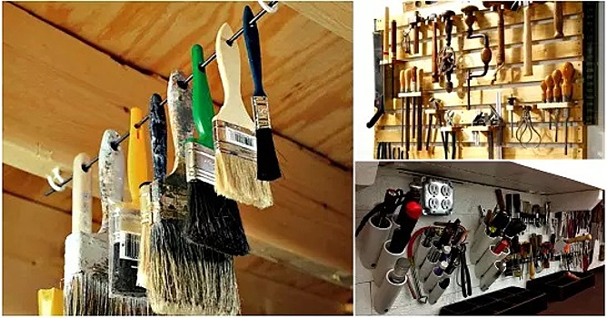 17 гениальных идей, которые помогут навести порядок в гараже