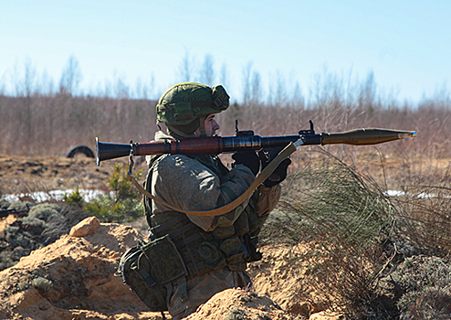 Более 500 военнослужащих Ульяновского десантно-штурмового соединения принимают участие в батальонном тактическом учении ВДВ
