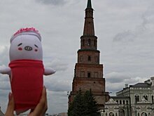 Героиня японских комиксов — кукла Бута-Чан оценила в Казани эчпочмаки