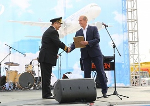 В Международном аэропорту Иркутска состоялось празднование Дня Воздушного флота России