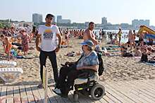 Корреспондент «АЧ» и анапчанка на коляске проверили доступность пляжей