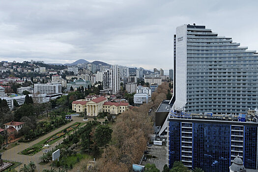 В Сочи запретили строительство многоквартирных жилых домов