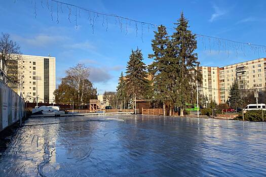 В Курске стартовал монтаж «Красного леса» и Губернского катка