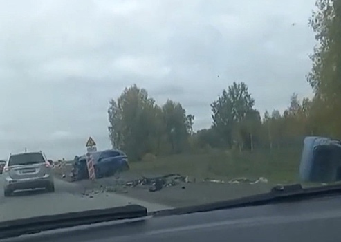 В Новосибирской области на трассе К19Р произошло серьёзное ДТП