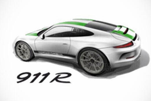 В Сеть «утекло» первое фото Porsche 911 R