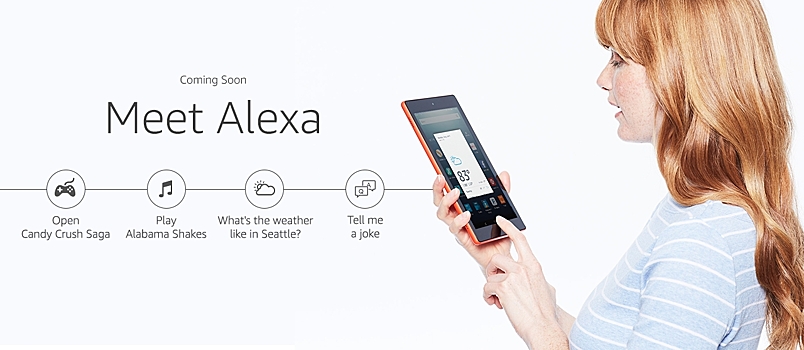 Amazon внедряет голосовой помощник на планшеты Fire HD