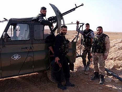 Армия Сирии наступает на Пальмиру